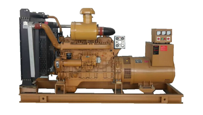 牙克石上柴250kw大型柴油二手发电机组