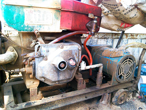 牙克石单杠柴油机发电机出租